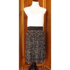 Vintage Apt. 9 Gypsy Fairy Layered Ruffle Skirt Party/Casual Jumper Dress S Med